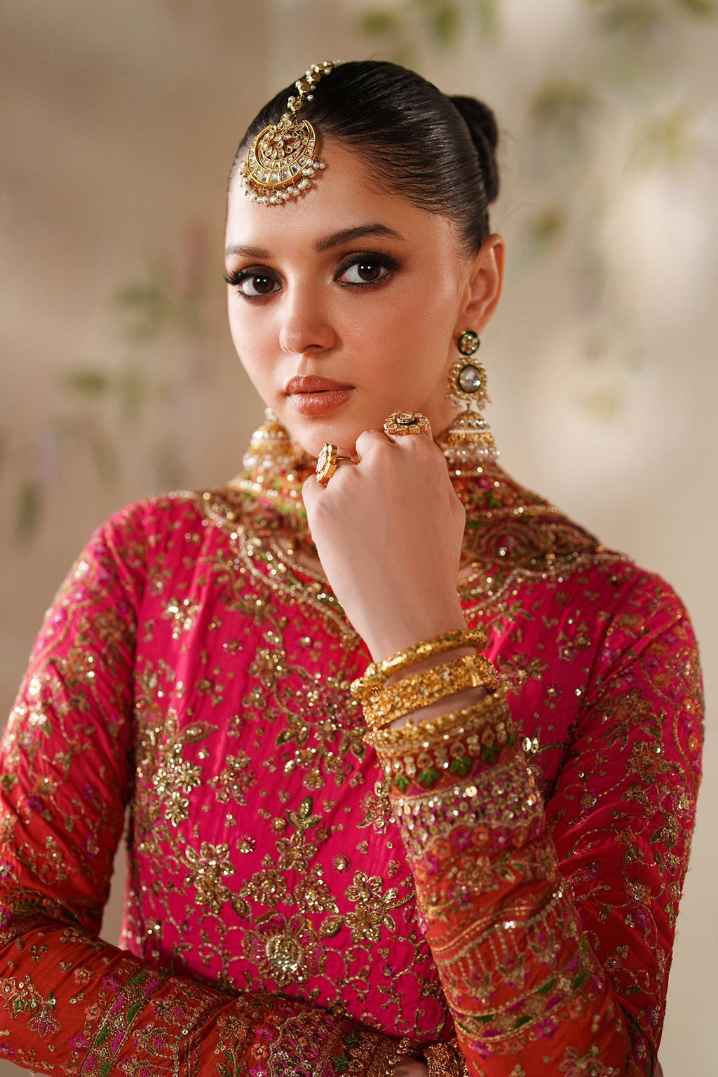 EMBROIDERED SILK CH14-03 STITCHED