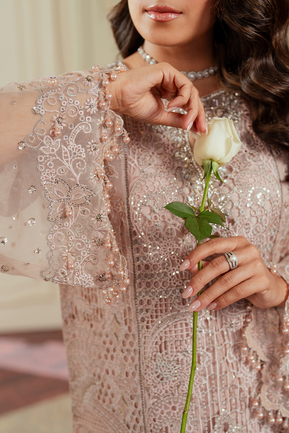 Baroque - Chantelle 24 - Embroidered Organza