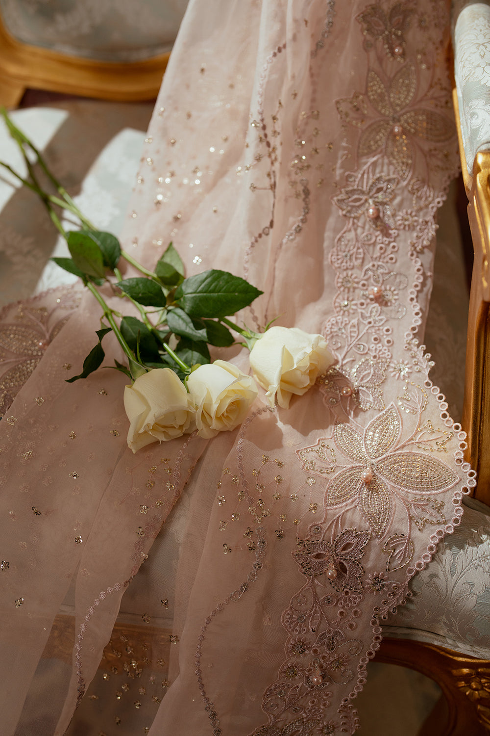 Baroque - Chantelle 24 - Embroidered Organza