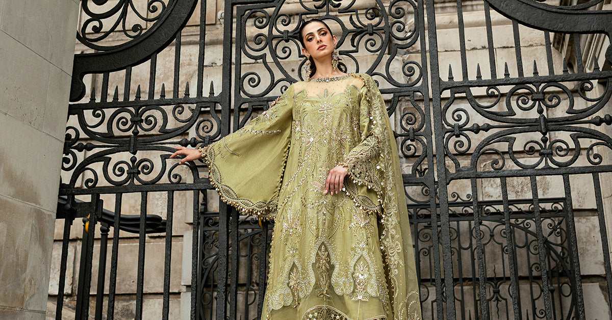 3 Piece Unstitched Embroidered Raw Silk Suit